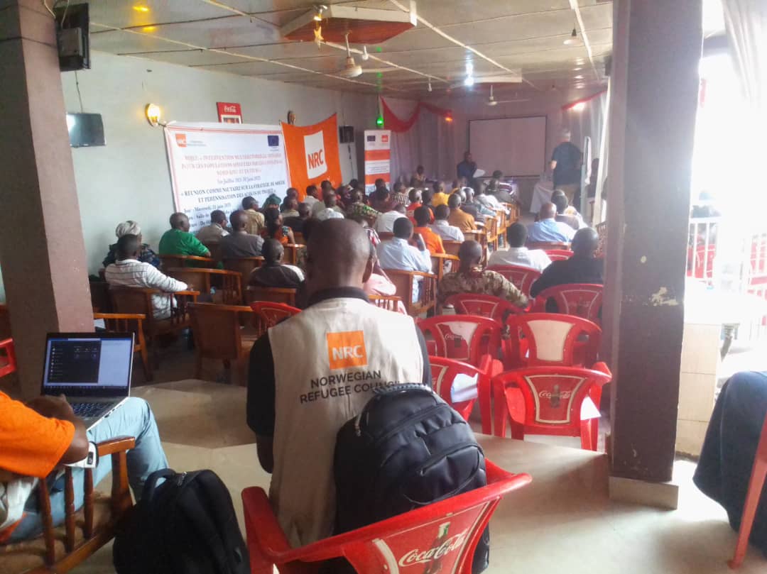 Beni : le Conseil Norvégien pour les Réfugiés mobilise la communauté et les autorités administratives d’Oicha et Mbau pour pérenniser les acquis de son projet