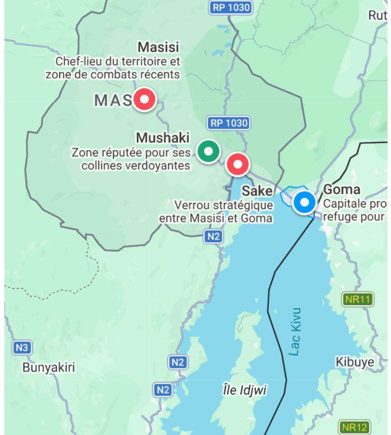 Masisi : deux infirmiers tués après leur enlèvement dans une zone sous contrôle du M23-AFC