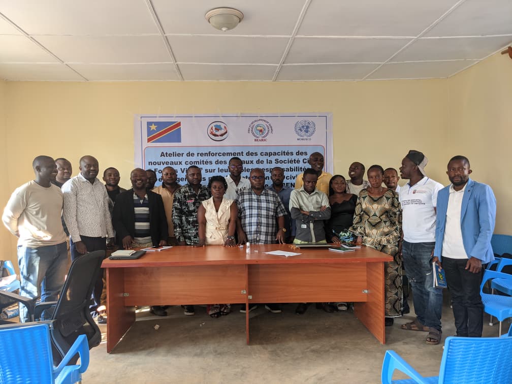 IMG-20260717-WA0065 Beni : avec l'appui de la MONUSCO, BEARIC renforce les capacités des nouveaux noyaux de la société civile