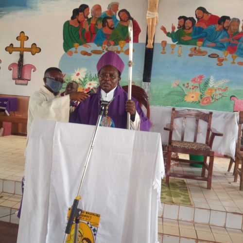 Mbau-Oicha: Aucun monde meilleur sans pardon dit l’Evêque du diocèse de Butembo-Beni